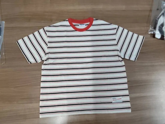 Stripe label T-shirts