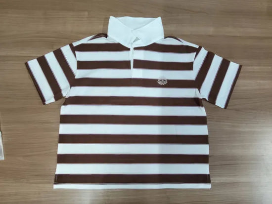 Striped Collared T-shirt