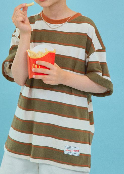 Stripe Patch Tee