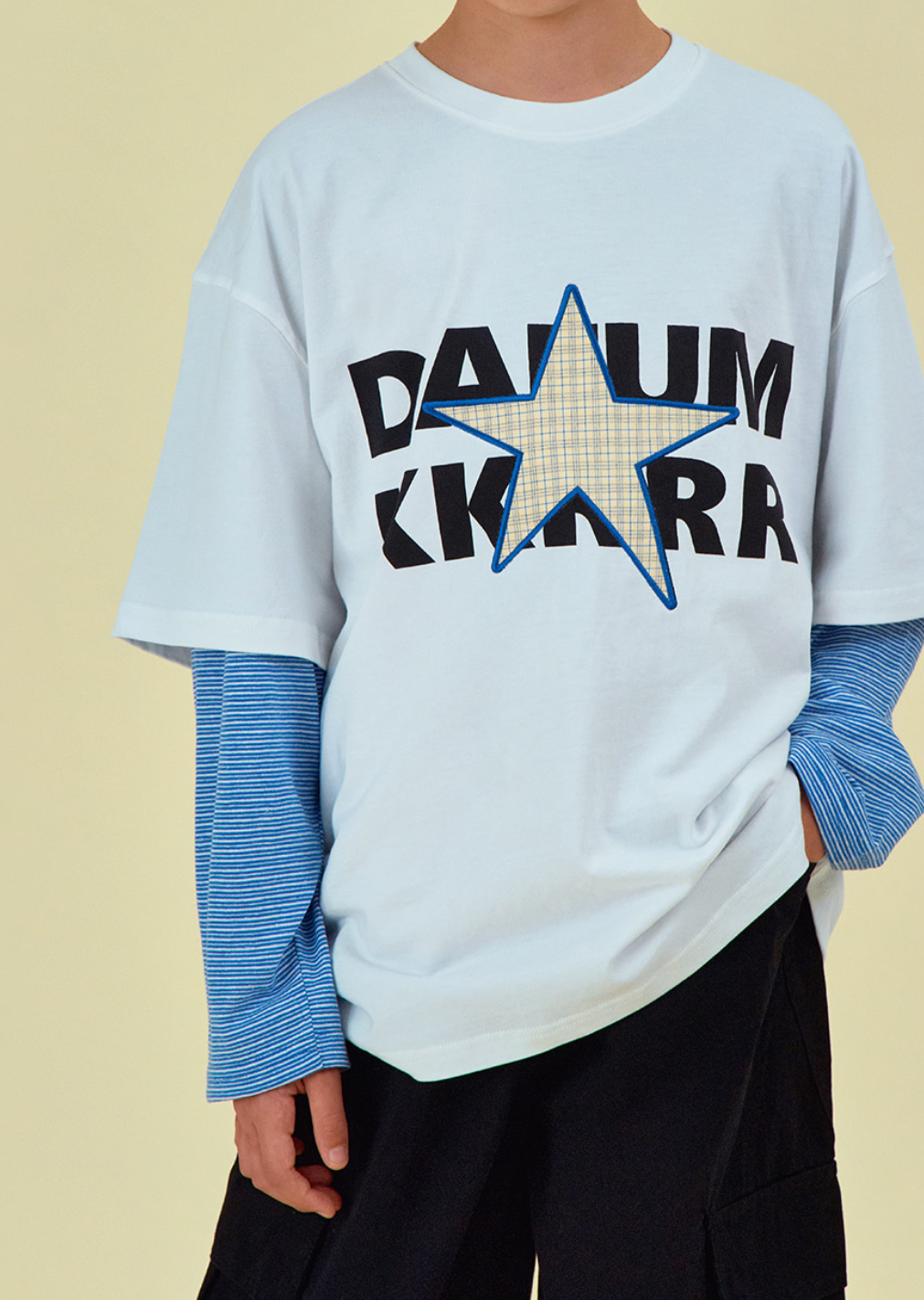 Check Star Patch Tee