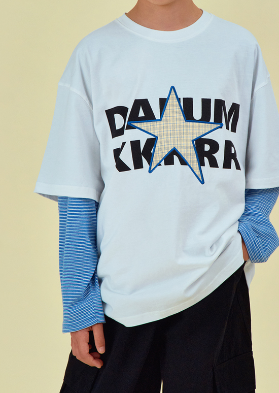 Check Star Patch Tee
