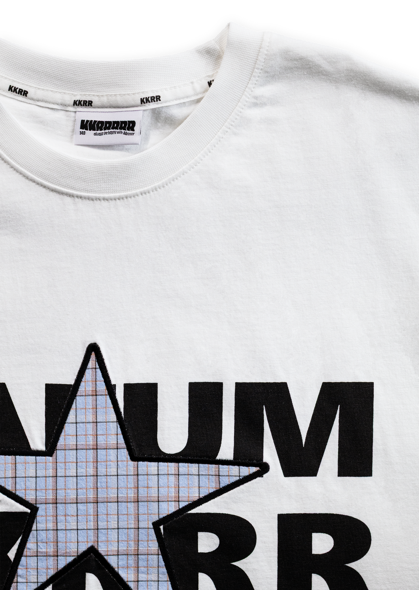 Check Star Patch Tee