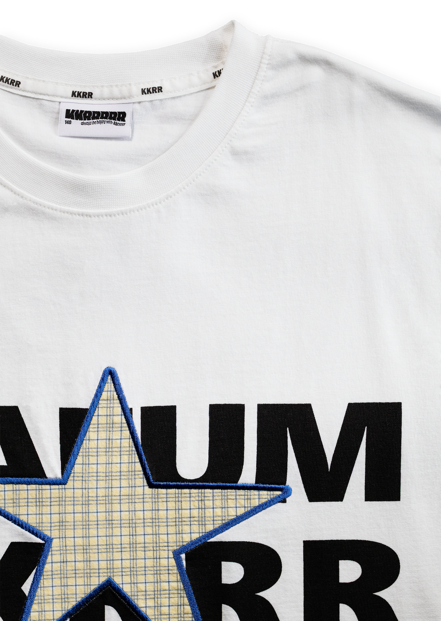 Check Star Patch Tee